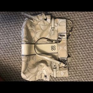 Over the shoulder coach bag